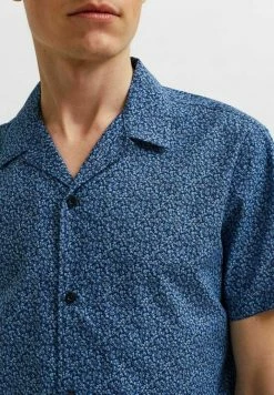 Meilleure affaire 🔔 Selected Homme Chemise - Dark Blue 🧨 -Selected Homme Soldes Boutique 6916c786a88b4664ae7ad1868c43e03a