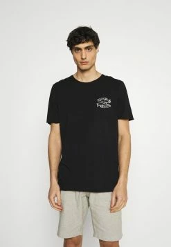 Les meilleures critiques de 🔥 Selected Homme SLHWALTER O-NECK TEE - T-shirt Imprimé - Black 🎉