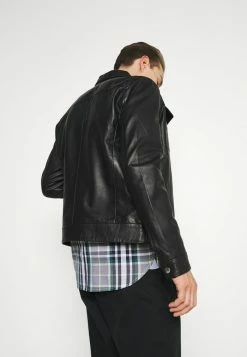 Budget ✨ Selected Homme SLHICONIC BLOUSON - Veste En Cuir - Black 😍 -Selected Homme Soldes Boutique 6b2948b92ec845d8bdb516039d3e5abe