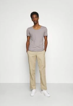 Meilleure affaire ✔️ Selected Homme SLHNEWMERCE O NECK TEE 3PACK - T-shirt Basique - Navy Blazer/frost Gray/winetastin ❤️