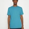 Le moins cher 🛒 Selected Homme SLHRELAXCOLMAN O NECK - T-shirt Basique - Bluejay 🔥