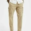 Meilleure affaire ⌛ Selected Homme Pantalon Cargo - Chinchilla 👍