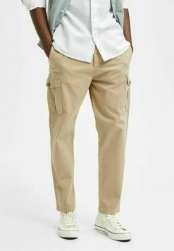 Meilleure affaire ⌛ Selected Homme Pantalon Cargo - Chinchilla 👍