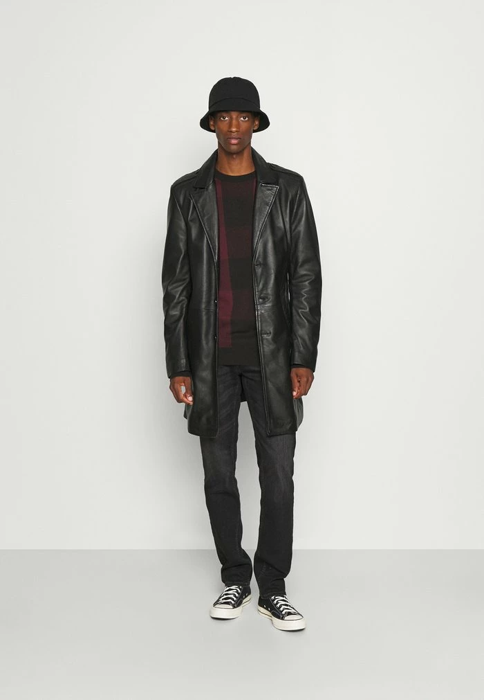 Promo 🎉 Selected Homme SLHWAEL CREW NECK - Pullover - Black 🌟 2 Promo 🎉 Selected Homme SLHWAEL CREW NECK - Pullover - Black 🌟 – Image 2