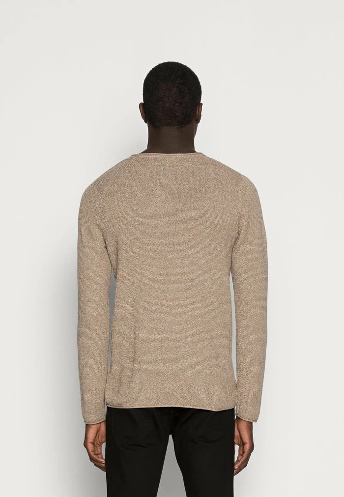 Acheter ❤️ Selected Homme SLHROCKY CREW NECK - Pullover - Sepia Tint/light Grey Melange 👍 3 Acheter ❤️ Selected Homme SLHROCKY CREW NECK - Pullover - Sepia Tint/light Grey Melange 👍 – Image 3