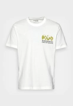 Vente flash 🤩 Selected Homme O NECK TEE - T-shirt Imprimé - Frog 🧨 -Selected Homme Soldes Boutique 6e433374802249e191f9fd8223db2ac8