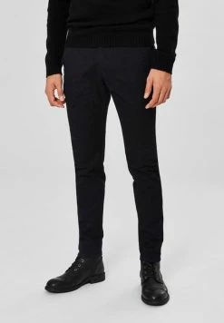 De gros 🔔 Selected Homme Pantalon Classique - Black ⌛