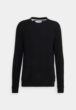 Sortie 🧨 Selected Homme SLHMACK CREW NECK CAMP - Pullover - Black 🔔 -Selected Homme Soldes Boutique 6f7eaaa492124588b4e6deb0d657c622
