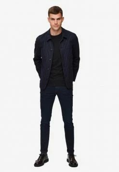 Sortie 🎉 Selected Homme Jean Slim - Blue Black Denim 🤩 -Selected Homme Soldes Boutique 7000fe33e5014e20a11de82c8dd058d9