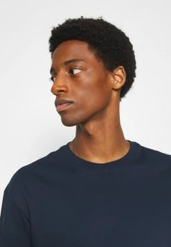 Remise 😉 Selected Homme SLHLOOSEGILMAN O NECK TEE - T-shirt Basique - Navy Blazer 🔔 -Selected Homme Soldes Boutique 7013c357ac684ed388dba0a8d0f37e62