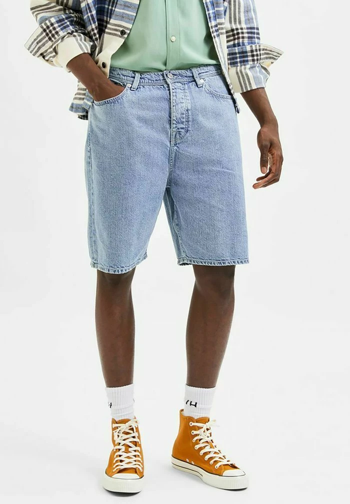 Vente flash ❤️ Selected Homme Short En Jean - Light Blue Denim ⌛ 3 Vente flash ❤️ Selected Homme Short En Jean - Light Blue Denim ⌛ – Image 3