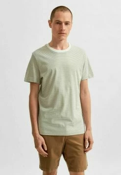 Meilleure affaire 😍 Selected Homme T-shirt Imprimé - Tea 🥰
