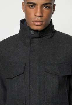 Tout neuf 🎁 Selected Homme SLHLEEDS WOOLFIELD - Manteau Classique - Dark Grey 🌟 -Selected Homme Soldes Boutique 715c7cab9ebd42a08dbd1ed58898c64d