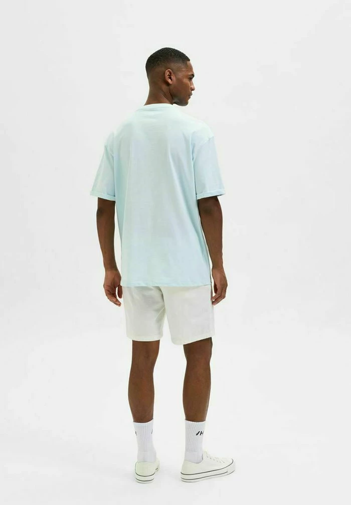 Top 10 🥰 Selected Homme T-shirt Basique - Pastel Blue 💯 2 Top 10 🥰 Selected Homme T-shirt Basique - Pastel Blue 💯 – Image 2