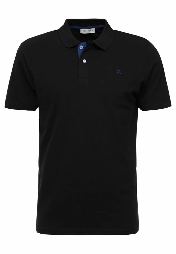 Nouveau 🤩 Selected Homme SLHLUKE SLIM FIT - Polo - Black 🥰 5 Nouveau 🤩 Selected Homme SLHLUKE SLIM FIT - Polo - Black 🥰 – Image 5