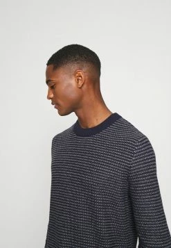 Meilleure vente 💯 Selected Homme Pullover - Navy Blazer 🔥 -Selected Homme Soldes Boutique 73c6608c7f304277885adb41a3578645