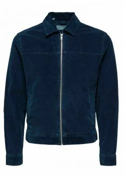 Bon marché 💯 Selected Homme Veste Légère - Blue Indigo 👏 -Selected Homme Soldes Boutique 745d156748834493bd2e190974c1da9e