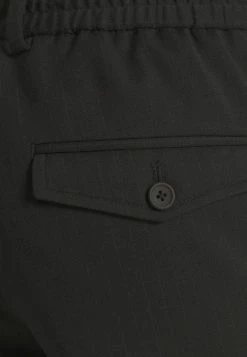 Meilleure vente 😀 Selected Homme SLHSLIM PETE FLEX STRING - Pantalon Classique - Black ⭐ -Selected Homme Soldes Boutique 748a8d8282a94ffdbbe08a5572be6226