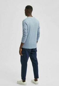 Meilleure affaire 😉 Selected Homme SLHROME LS CREW NECK G NOOS - Pullover - Tradewinds 🥰 -Selected Homme Soldes Boutique 749304f7865645fa80f5f7840a9be7c1