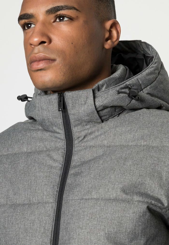 Grosses soldes ✔️ Selected Homme SLHBERGEN PUFFER - Veste D'hiver - Medium Grey Melange 🌟 6 Grosses soldes ✔️ Selected Homme SLHBERGEN PUFFER - Veste D'hiver - Medium Grey Melange 🌟 – Image 6