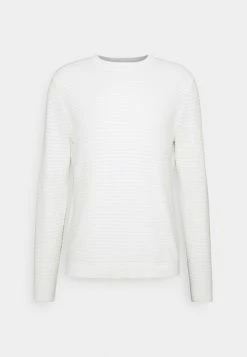 De gros 🎁 Selected Homme SLHMASEI CREW NECK - Pullover - Egret 😍 -Selected Homme Soldes Boutique 75574f85231b49dda101d070869a81c1