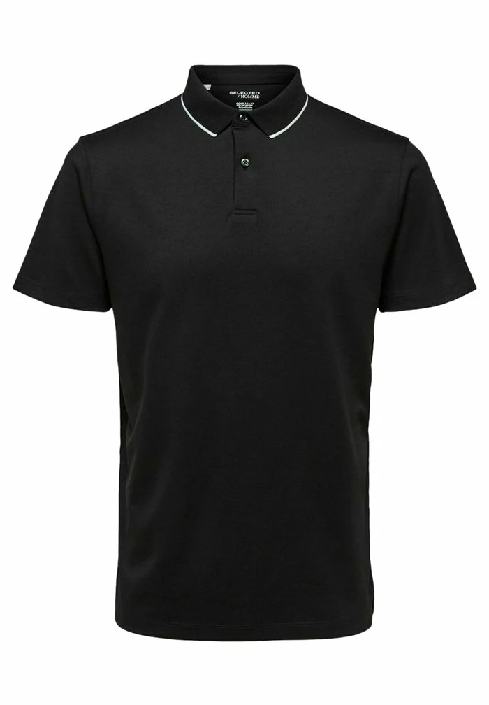 De gros ⌛ Selected Homme KURZÄRME - Polo - Black ✔️ 6 De gros ⌛ Selected Homme KURZÄRME - Polo - Black ✔️ – Image 6