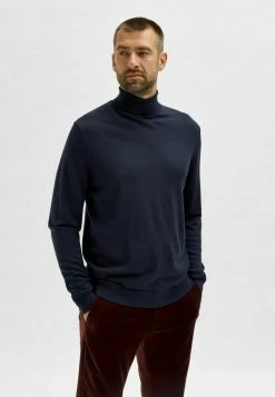 Budget ❤️ Selected Homme ROLLKRAGEN - Pullover - Sky Captain 🔔