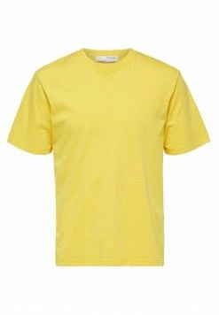 Meilleure vente 🔔 Selected Homme SLHRELAXHERB O NECK TEE - T-shirt Basique - Solar Power 😀