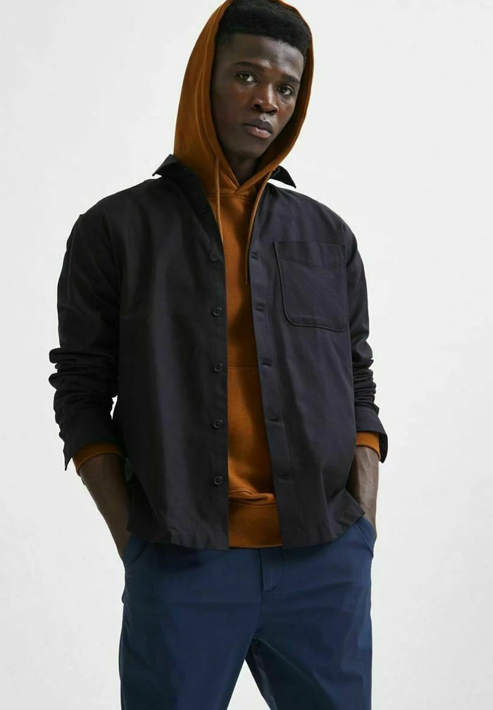 Vente flash 🎁 Selected Homme Chemise - Black 😉 4 Vente flash 🎁 Selected Homme Chemise - Black 😉 – Image 4