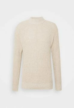 Sortie 😀 Selected Homme SLHNATHAN HIGH NECK - Pullover - Oyster Gray 😉 -Selected Homme Soldes Boutique 7a4a8db4222749acac57b9ec16e36b24