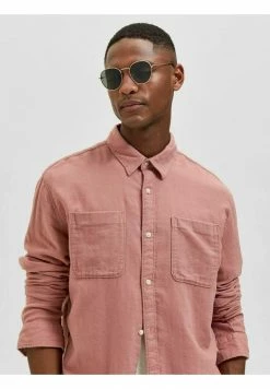 Grosses soldes 🌟 Selected Homme Lunettes De Soleil - Gold Colour 🎉