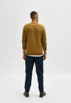 Budget ❤️ Selected Homme SLHALFIE CREW CAMP - Pullover - Breen 😀 -Selected Homme Soldes Boutique 7a5cc244b94b4cfaab6ce9656fdbaa4c