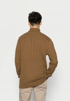 Remise 🎉 Selected Homme SLHRYAN STRUCTURE ROLL NECK - Pullover - Coffee Liqueúr 🧨 -Selected Homme Soldes Boutique 7aca4e1fc02442a59a2543f49897a03e