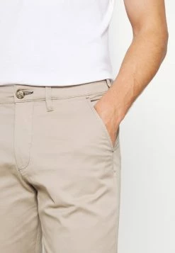 Bon marché ⭐ Selected Homme SLHSLIM MILES FLEX PANTS - Chino - Greige 💯 -Selected Homme Soldes Boutique 7d3fff40b0d84300b14bcc75b32e2c35