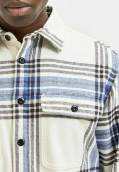 Meilleure vente 🌟 Selected Homme KARIERTES - Chemise - Dark Blue 🧨 -Selected Homme Soldes Boutique 819318e3b7e44f1bb2eaaf54cc055fac