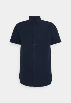 Grosses soldes 👏 Selected Homme SLHREGNATE SEERSUCKER - Chemise - Peacoat 👏 -Selected Homme Soldes Boutique 826f3b1553e8443e85aacfc356a5aba3