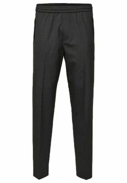 Meilleure vente 🥰 Selected Homme HOMME - Pantalon Classique - Grey Melange ✔️ -Selected Homme Soldes Boutique 82b05ac0a70d441bbad20bac8756c00a