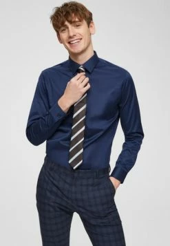 Promo 😍 Selected Homme SLHSLIMPEN - Chemise Classique - Blue 😀