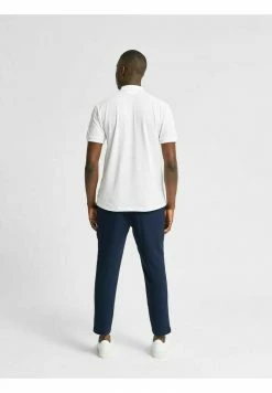 Offres 🔥 Selected Homme SLHREGEMON - Polo - Bright White 🔥 -Selected Homme Soldes Boutique 84ab934633a043e59fadd675e0f3fd13