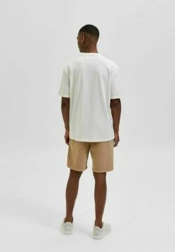 Grosses soldes ⭐ Selected Homme T-shirt Basique - Egret ✔️ -Selected Homme Soldes Boutique 85ac7d6983be40c69d496efbdc2b89ce