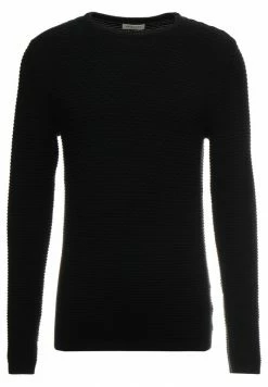 Grosses soldes ⌛ Selected Homme SHHNEWDEAN CREW NECK - Pullover - Black ⌛ -Selected Homme Soldes Boutique 865eede2180c45e0996c6d23628a2af8