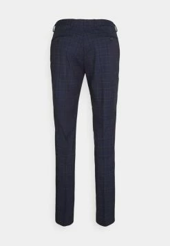 Budget 🎁 Selected Homme SLHSLIM KYLELOGAN - Pantalon Classique - Navy Blue/light Blue 🤩 -Selected Homme Soldes Boutique 86f5741b1db548d2b936d79750e55520