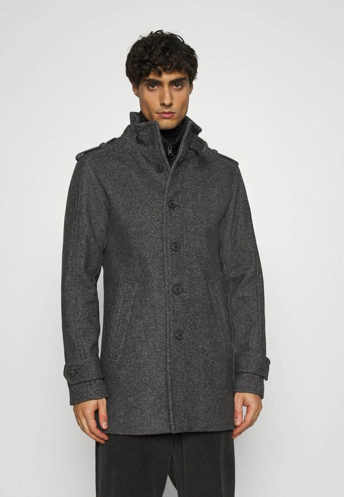 Coupon 🛒 Selected Homme SLHNOAH 🧥 COAT - Manteau Classique - Dark Grey/salt/pepper 🌟 1 Coupon 🛒 Selected Homme SLHNOAH 🧥 COAT - Manteau Classique - Dark Grey/salt/pepper 🌟