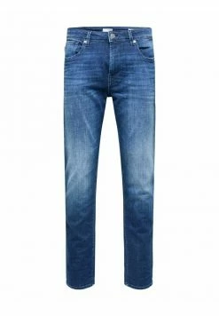 Meilleur prix 😍 Selected Homme Jean Droit - Medium Blue Denim 🎁 -Selected Homme Soldes Boutique 87315967e6b94ede9adeaca65d18d454
