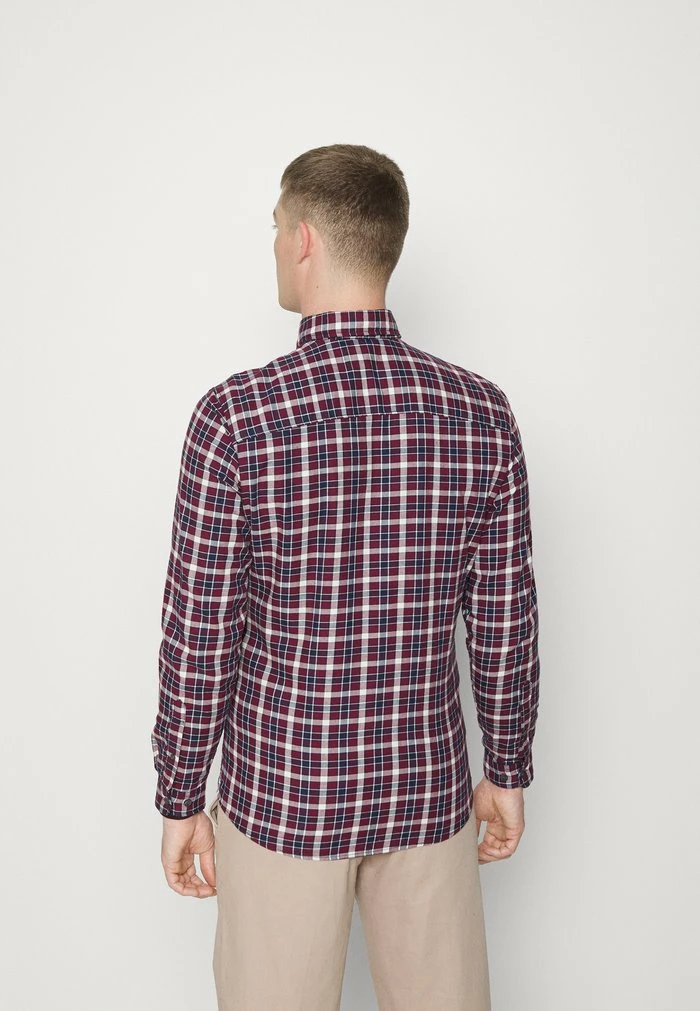 Promo ✔️ Selected Homme SLHSLIMISAC 👚 SHIRT CAMP - Chemise - Port Royale/white 💯 3 Promo ✔️ Selected Homme SLHSLIMISAC 👚 SHIRT CAMP - Chemise - Port Royale/white 💯 – Image 3