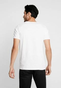 Sortie 😀 Selected Homme SLHMORGAN O NECK TEE - T-shirt Basique - Bright White ❤️ -Selected Homme Soldes Boutique 8936092280934e56a87d726a53d7ea70