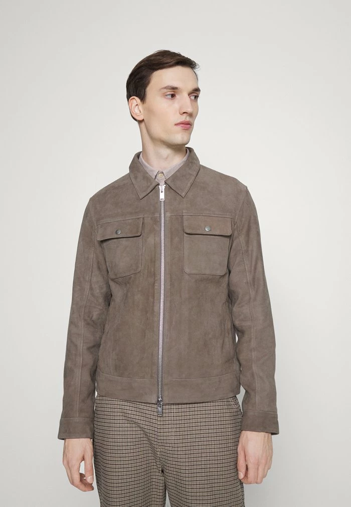 Top 10 💯 Selected Homme SLHICONIC - Veste En Cuir - Morel 🔥 1 Top 10 💯 Selected Homme SLHICONIC - Veste En Cuir - Morel 🔥