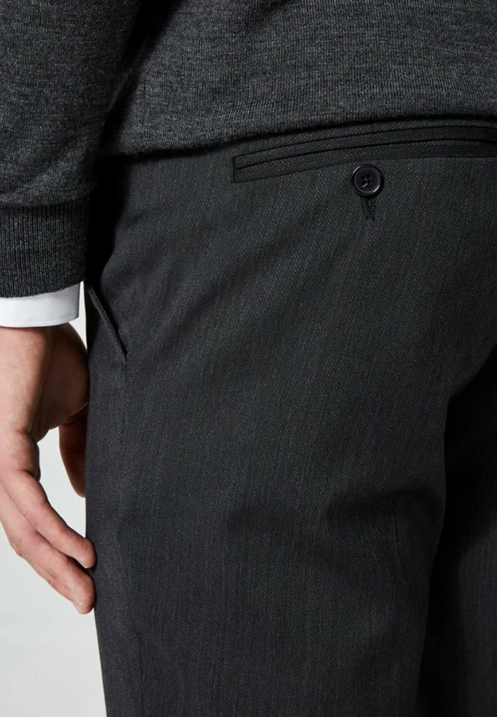 Grosses soldes ✨ Selected Homme Pantalon De Costume - Grey 🧨 4 Grosses soldes ✨ Selected Homme Pantalon De Costume - Grey 🧨 – Image 4