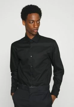 Coupon ⭐ Selected Homme SLHSLIMNEW MARK 👚 SHIRT - Chemise Classique - Black 🎁 -Selected Homme Soldes Boutique 8badcd79dbab4faab0baf05bedfba5e3