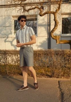 Promo 😀 Selected Homme SLHCOMFORT NEWTON - Short - Black/oatmeal 🤩 11 Promo 😀 Selected Homme SLHCOMFORT NEWTON - Short - Black/oatmeal 🤩 -Selected Homme Soldes Boutique 8d54079fe9874994a19b14442982d7f2